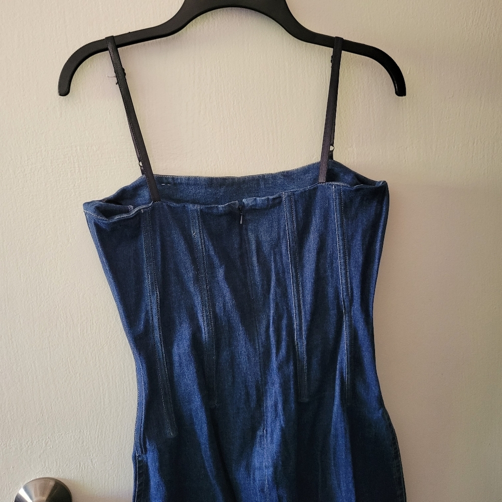 Denim Brass Dress - Picture 5 of 7